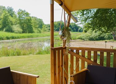 Glampingzelt am Wasser für 5 Personen - 12