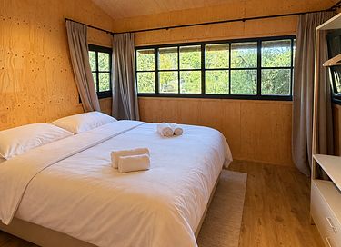 Boomhut Drenthe met groot terras - 7