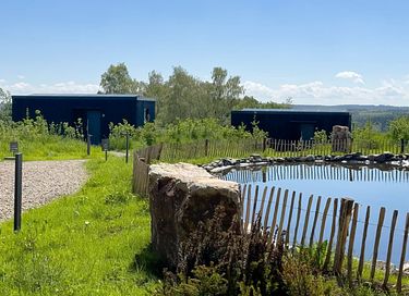 Spiegelhuisje met sauna in de Duitse Eifel - 12