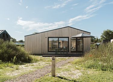 Tiny house (4p) on an island