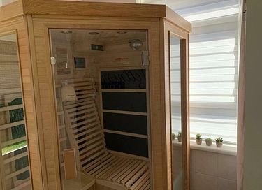 Logement de vacances avec sauna infrarouge au bord de l'eau - 15