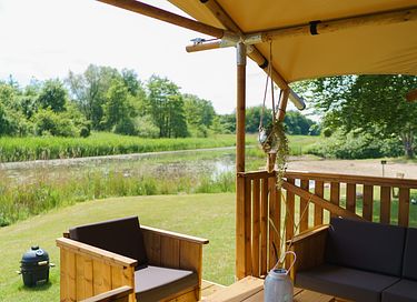 Glampingzelt am Wasser für 5 Personen - 3