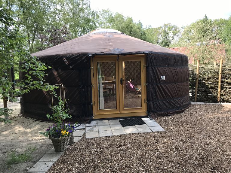 Knusse yurt vlakbij Drents natuurgebied - 1
