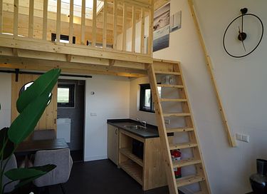 Knus Tiny House voor 2 in Friesland - 9
