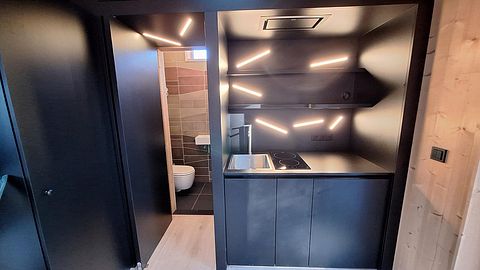 Tiny house design dans un parc en Drenthe - 5