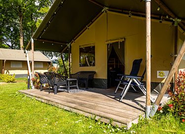 Safaritent met privé sanitair voor 6 personen - 17