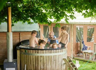 Cabaña de lona en la granja con jacuzzi privado - 23