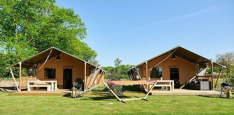 Villatent met privé sanitair op de Veluwe - 5
