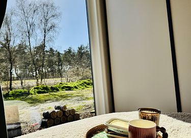 Luxuriöse Lodge mit Whirlpool und Waldblick - 21