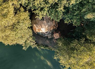 Luxe dome met Noors bad in de Ardennen - 2