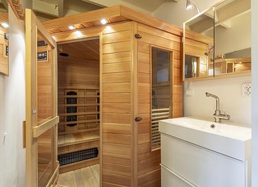 Moderne Ferienwohnung mit Sauna in den Dünen - 18
