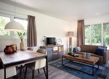 Luxe vakantiehuis met veranda in de natuur - 3