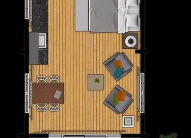Lodge romantique dans la forêt pour 2 personnes - 9
