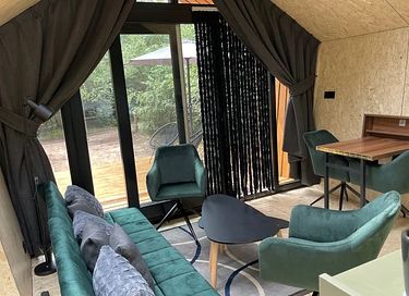 Duurzame design lodge voor 4 personen - 7
