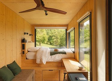 Tiny house bij een boerderij met paarden - 6