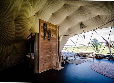 Panorama tent op uniek eiland in Zuid-Holland - 9