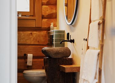 Scadinavische lodge – van échte boomstammen - 20