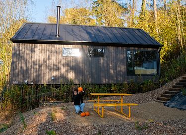 Forest cabin with sauna on a hill in Durbuy - 31