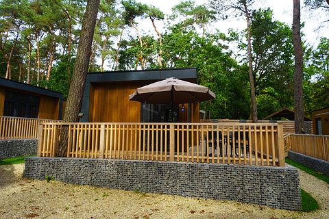 Modern chalet (4p) on park in Belgium - 2