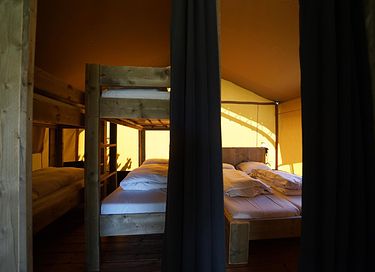 Safari tent (6p) on a park in North Holland - 16
