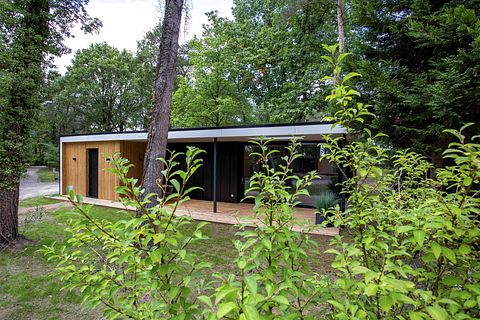 Luxe bos cottage voor vakantie in Limburg - 3