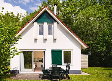 Comfortabel vakantiehuis (6p) in het bos