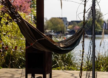Schöne Hütte am Wasser in Rotterdam - 17