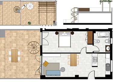 Penthouse mit Meerblick-Dachterrasse - 30