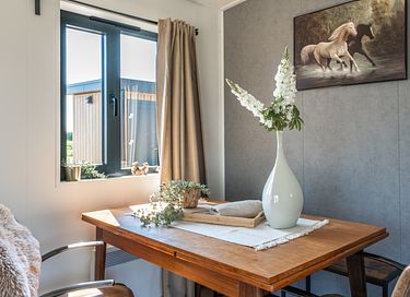 Chalet de luxe (4 personnes) sur un camping en Zélande - 9