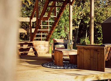 Tente glamping (2p) en hauteur ! - 5