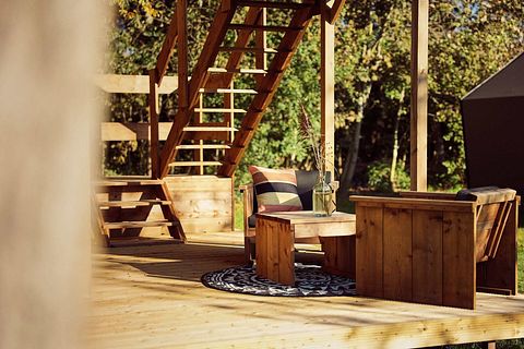 Tente glamping (2p) en hauteur ! - 5