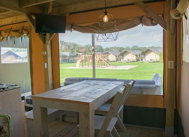 Luxe safaritent (4p) op veelzijdige camping - 4