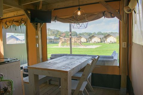 Luxe safaritent (4p) op veelzijdige camping - 4