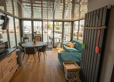 Luxe houseboat met dakterras - 7