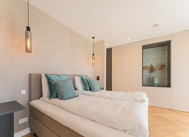 Wellnessvilla aan het water met sauna - 15