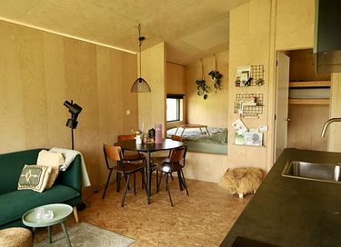 Tiny house (5p) met weids uitzicht en hottub - 9