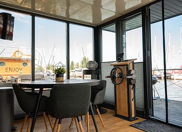Luxe houseboat met dakterras - 8