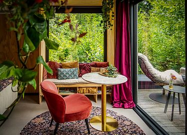Casetta nel bosco con giardino wellness privato - 3