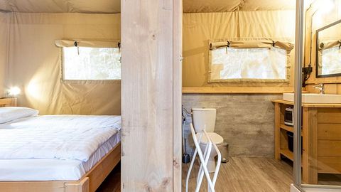 Komplettes Glampingzelt in den Ardennen - 4