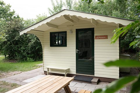 4-persoons trekkershut op duincamping - 2
