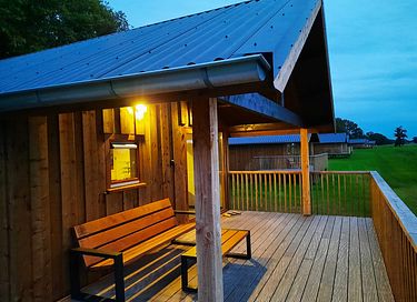 Luxe lodge in het weiland met privé hottub - 26