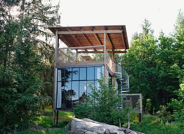 Luxe boomhut met dakterras en wellness - 1