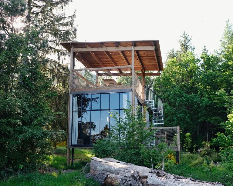 Luxe boomhut met dakterras en wellness - 1