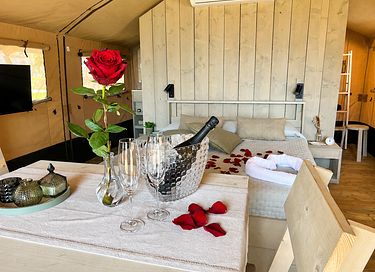 Glamping-Zelt mit Blick auf den See - 10