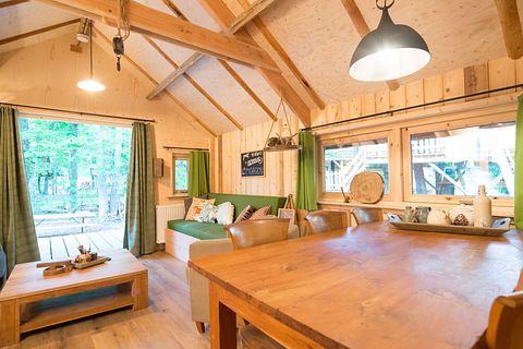 Unique wooden forest cabin with a sauna - 4