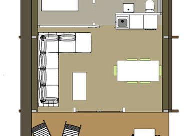 Luxury tent suite with private bathroom (6p) - 16