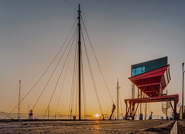 Luxe overnachting in een trechter
