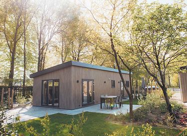 Lodge de luxe dans la région de la Veluwe avec espace bien-être