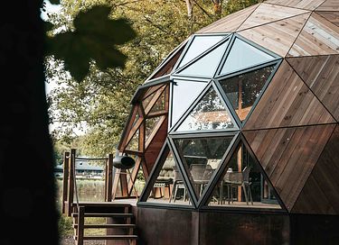 Luxe dome met Noors bad in de Ardennen - 3