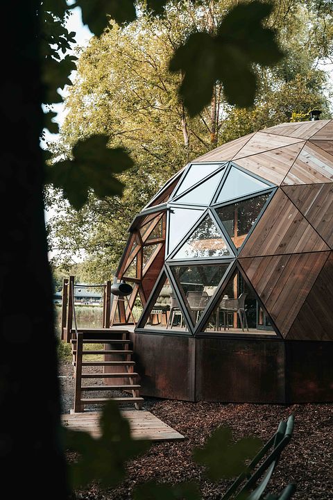 Luxe dome met Noors bad in de Ardennen - 3